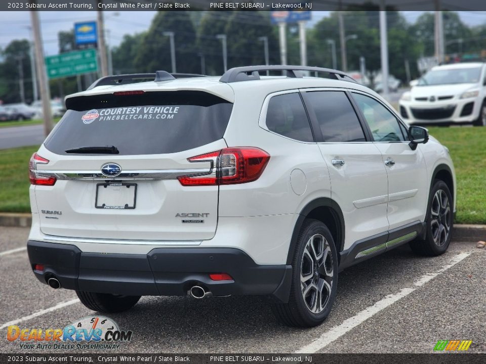 2023 Subaru Ascent Touring Crystal White Pearl / Slate Black Photo #3