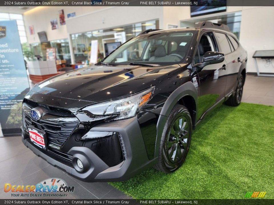 2024 Subaru Outback Onyx Edition XT Crystal Black Silica / Titanium Gray Photo #1