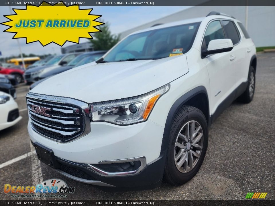 2017 GMC Acadia SLE Summit White / Jet Black Photo #1