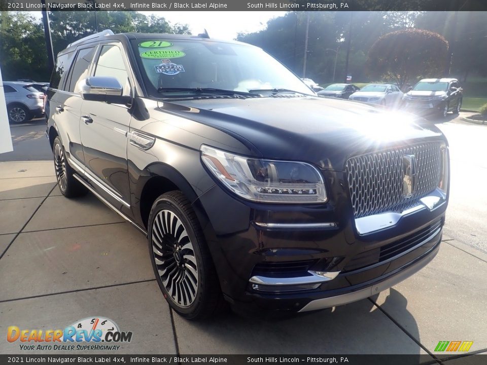 2021 Lincoln Navigator Black Label 4x4 Infinite Black / Black Label Alpine Photo #8