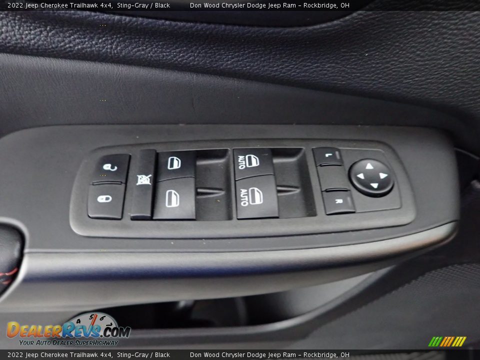 2022 Jeep Cherokee Trailhawk 4x4 Sting-Gray / Black Photo #12
