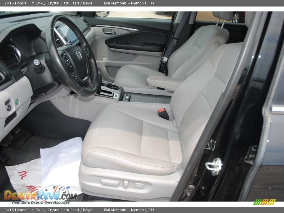 Front Seat of 2016 Honda Pilot EX-L Photo #11