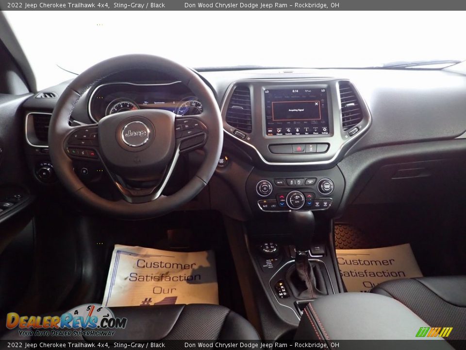 2022 Jeep Cherokee Trailhawk 4x4 Sting-Gray / Black Photo #15