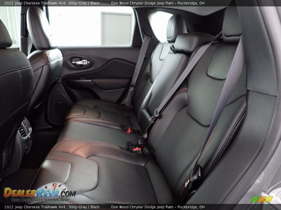 2022 Jeep Cherokee Trailhawk 4x4 Sting-Gray / Black Photo #23