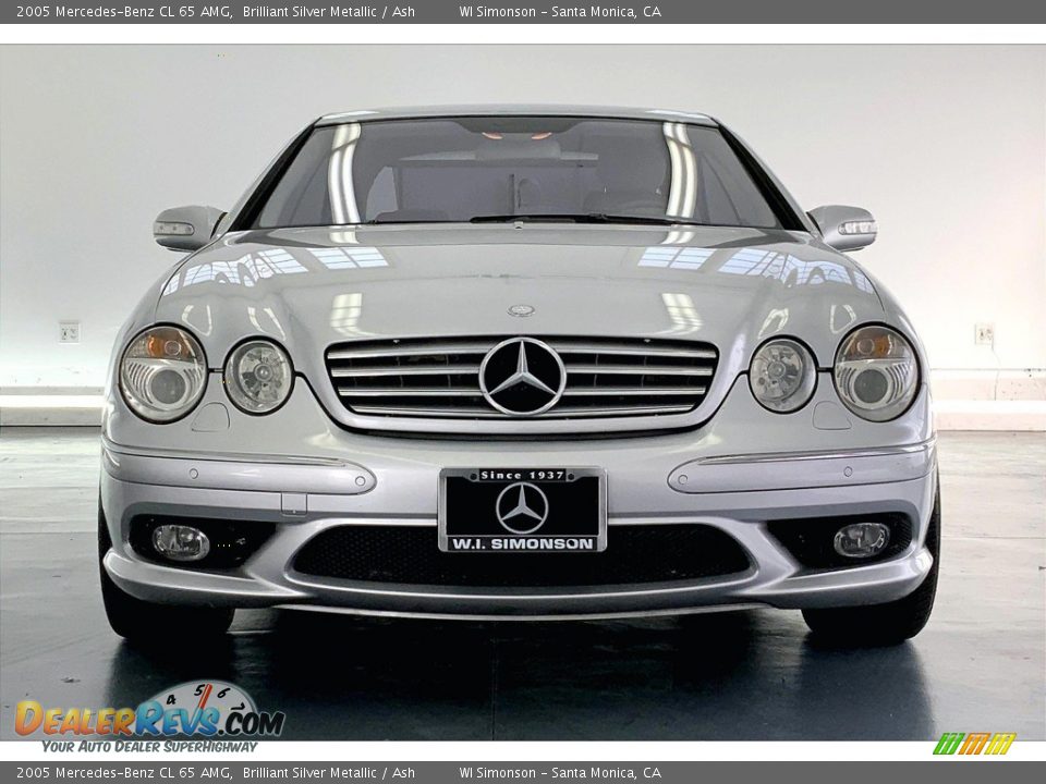 2005 Mercedes-Benz CL 65 AMG Brilliant Silver Metallic / Ash Photo #2