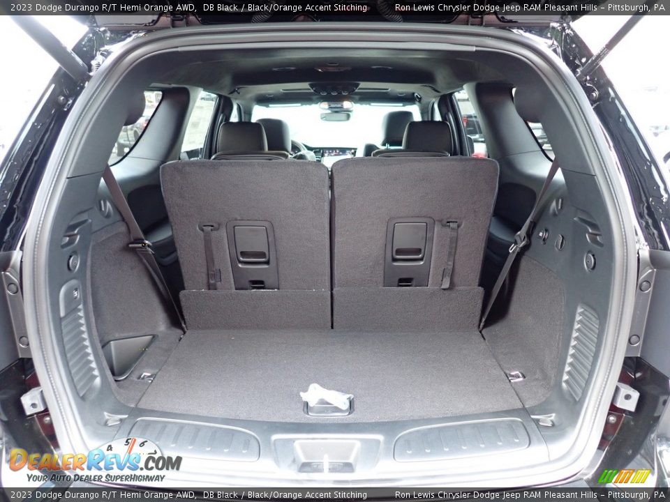 2023 Dodge Durango R/T Hemi Orange AWD Trunk Photo #5