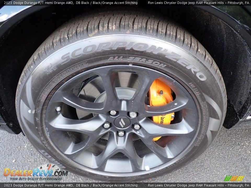 2023 Dodge Durango R/T Hemi Orange AWD Wheel Photo #10