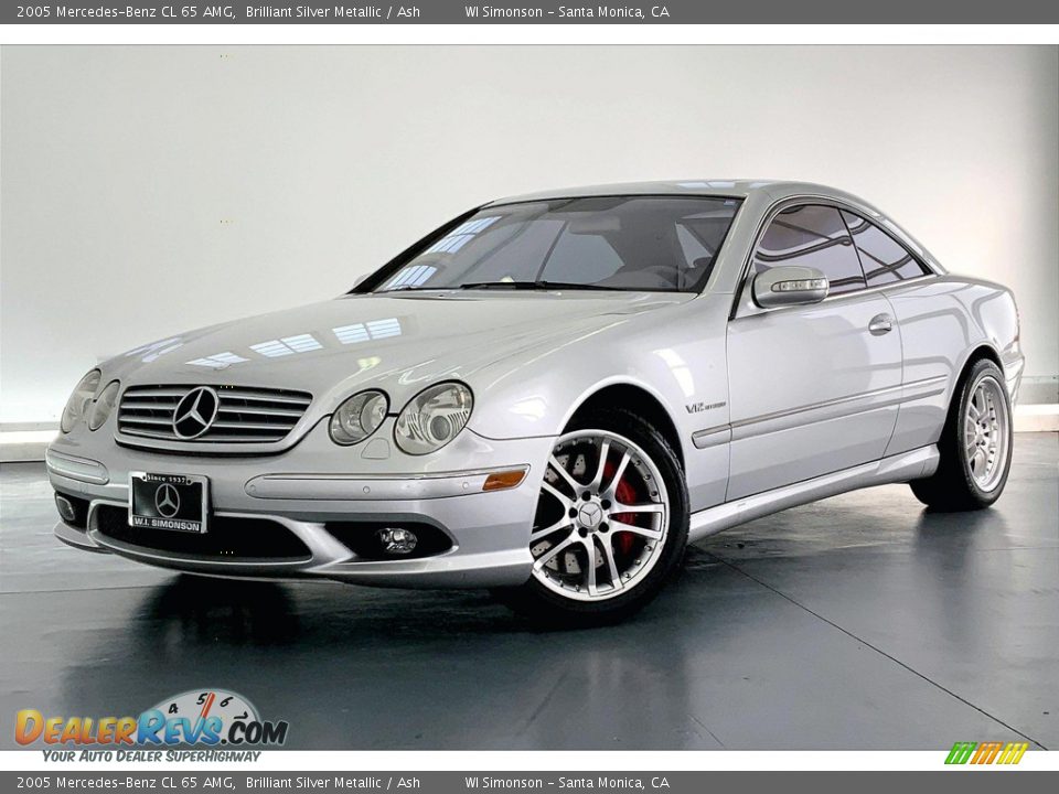 Front 3/4 View of 2005 Mercedes-Benz CL 65 AMG Photo #12