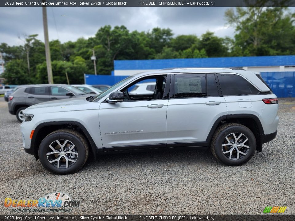 2023 Jeep Grand Cherokee Limited 4x4 Silver Zynith / Global Black Photo #3