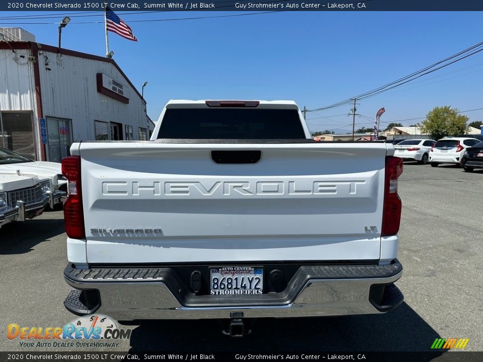 2020 Chevrolet Silverado 1500 LT Crew Cab Summit White / Jet Black Photo #5