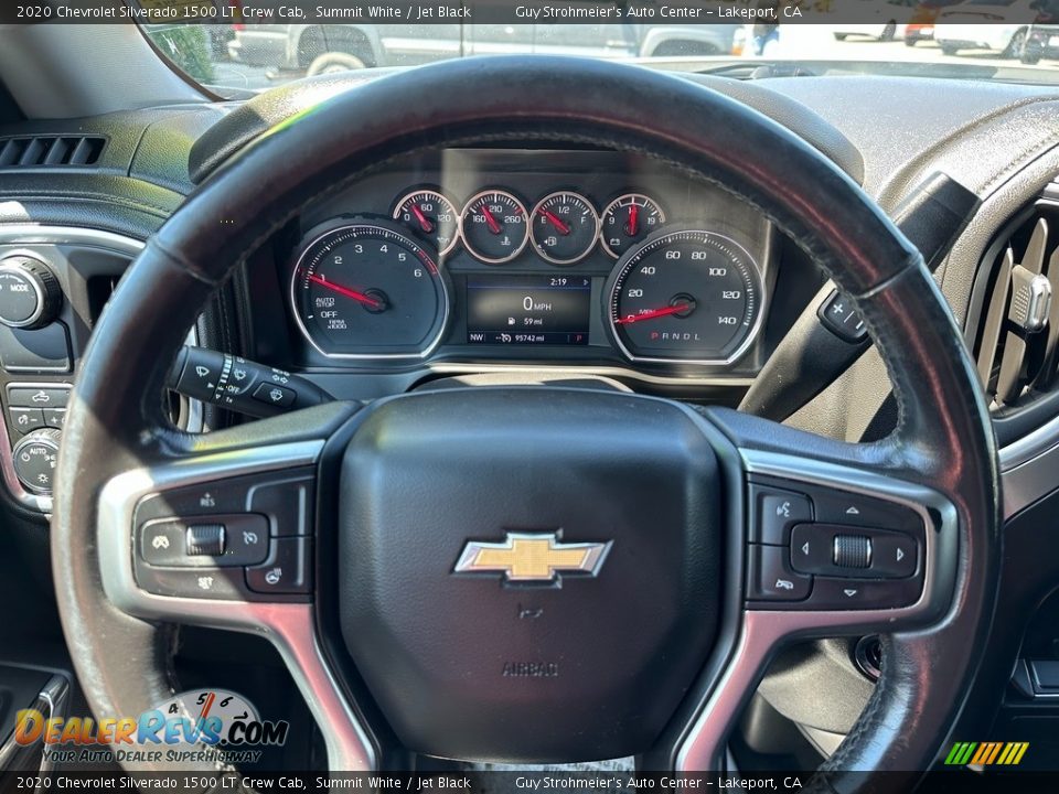 2020 Chevrolet Silverado 1500 LT Crew Cab Steering Wheel Photo #7