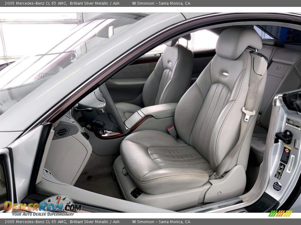 Front Seat of 2005 Mercedes-Benz CL 65 AMG Photo #18