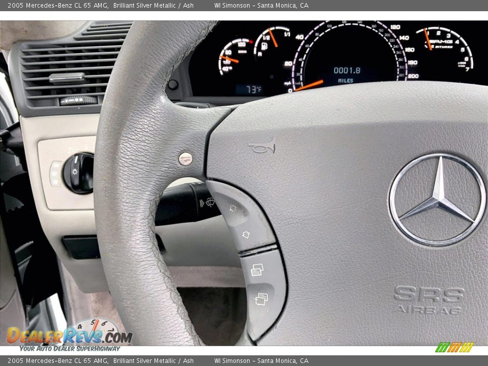 2005 Mercedes-Benz CL 65 AMG Steering Wheel Photo #21