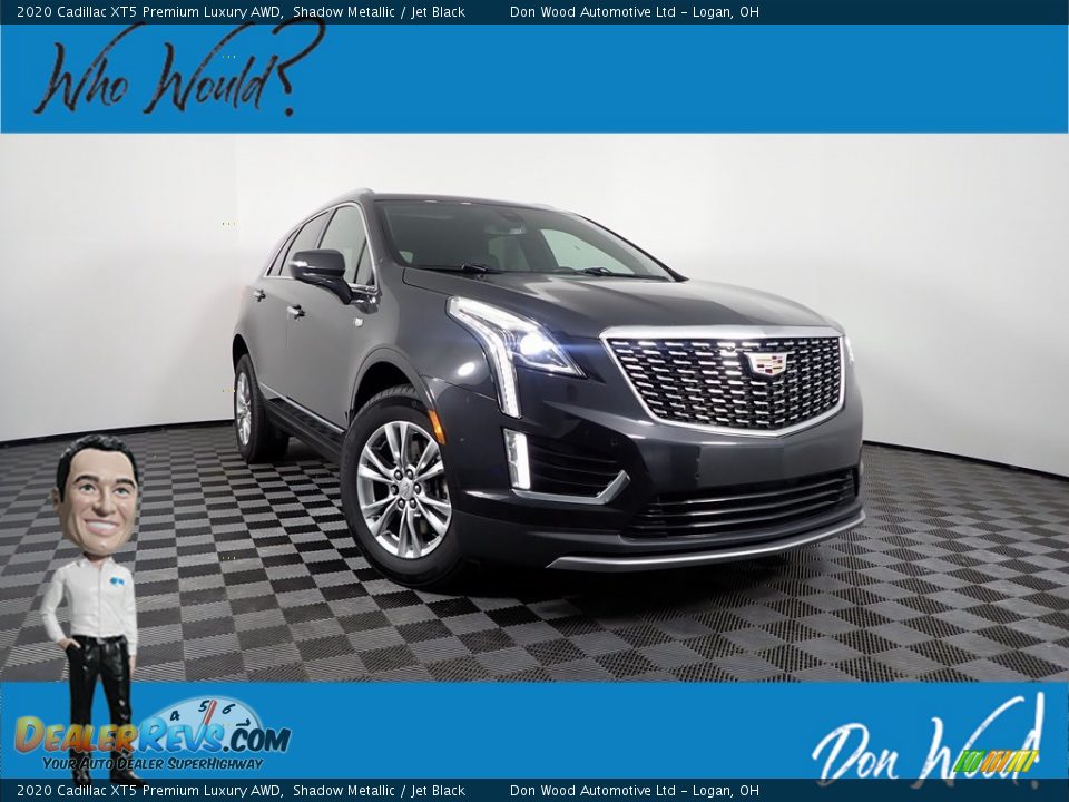 2020 Cadillac XT5 Premium Luxury AWD Shadow Metallic / Jet Black Photo #1