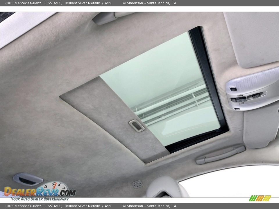 Sunroof of 2005 Mercedes-Benz CL 65 AMG Photo #24