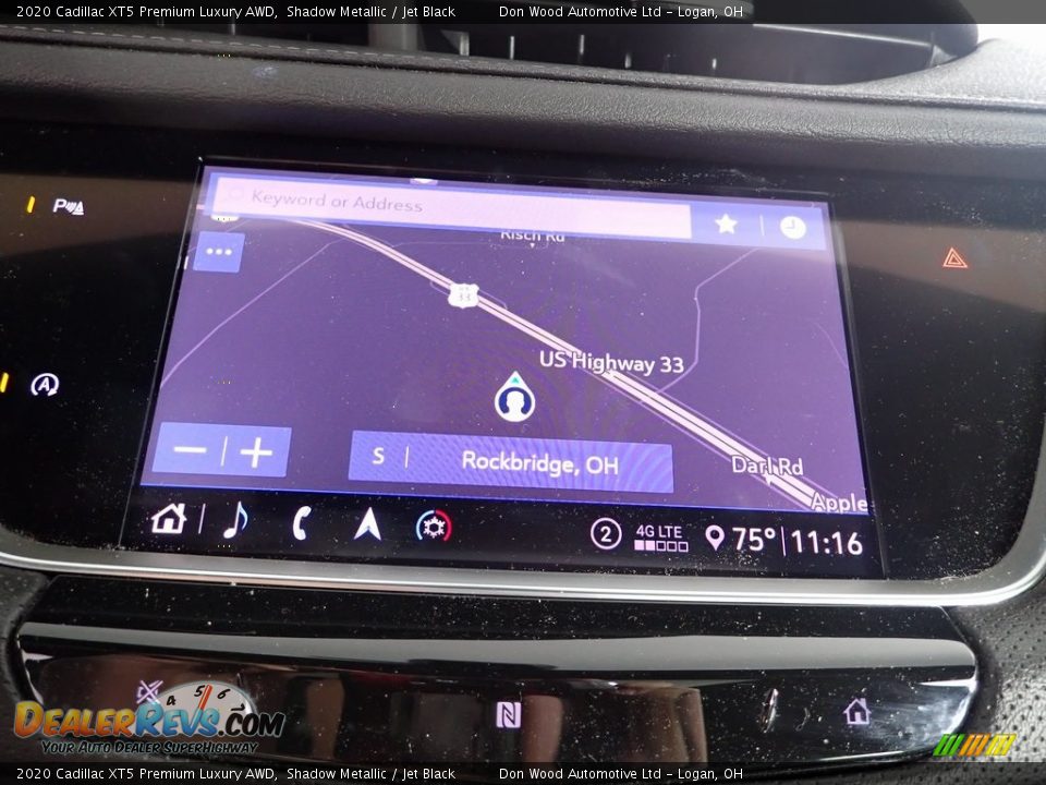 Navigation of 2020 Cadillac XT5 Premium Luxury AWD Photo #4