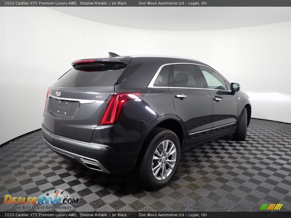 Shadow Metallic 2020 Cadillac XT5 Premium Luxury AWD Photo #12