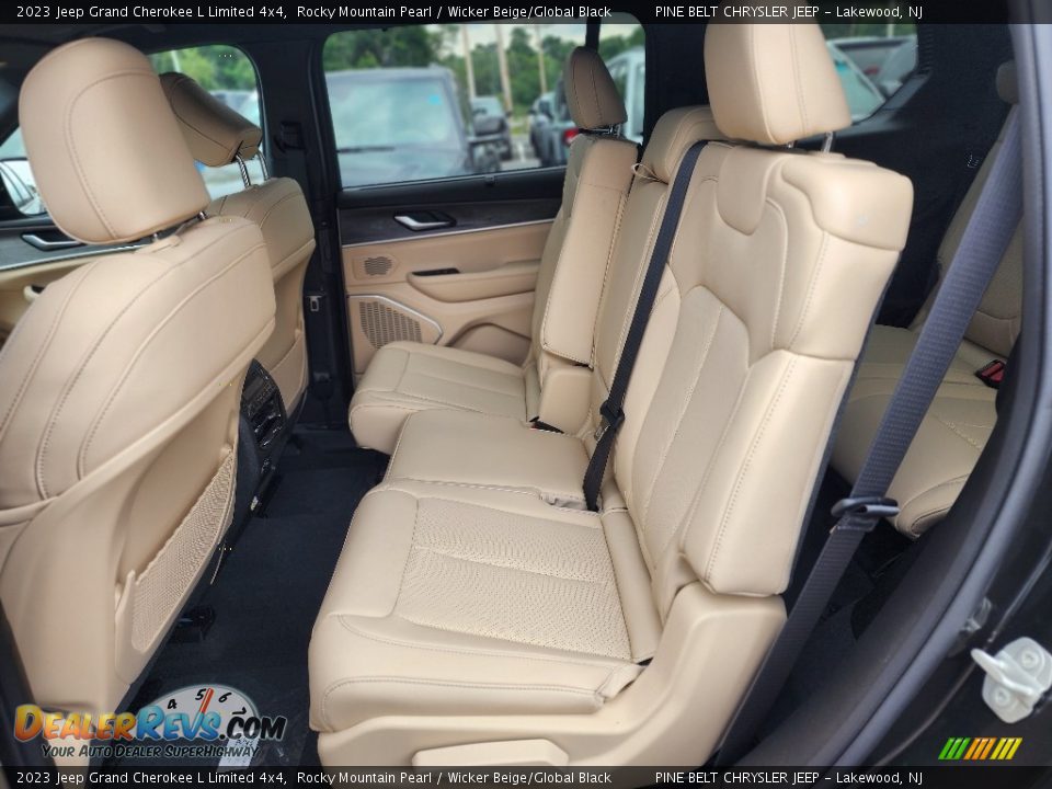 Rear Seat of 2023 Jeep Grand Cherokee L Limited 4x4 Photo #7