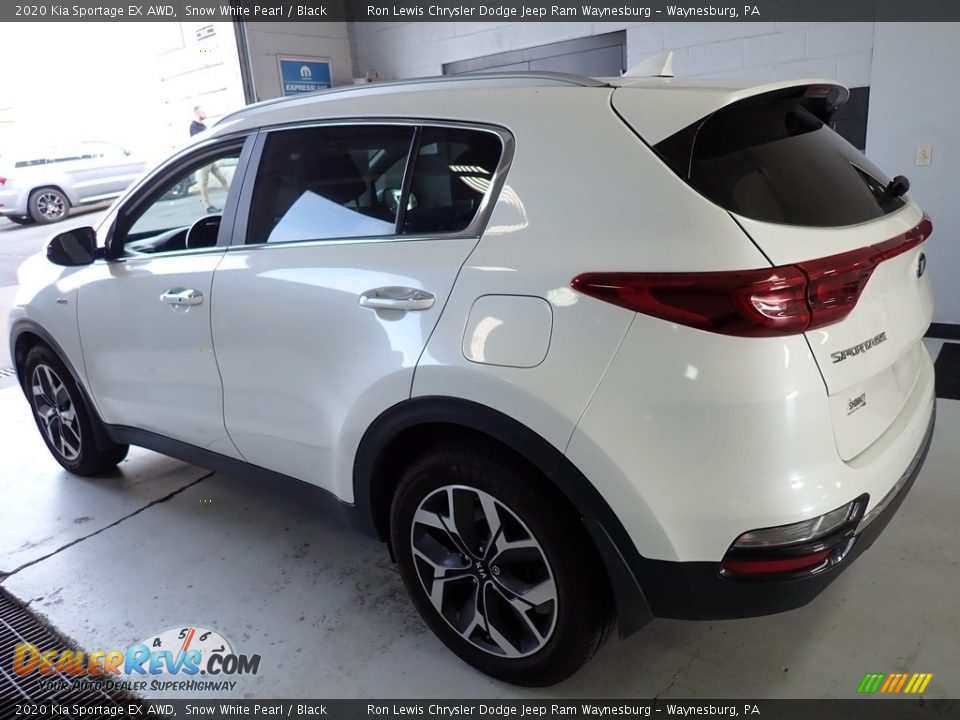 2020 Kia Sportage EX AWD Snow White Pearl / Black Photo #2