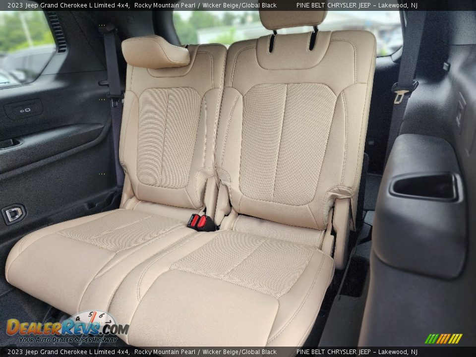 Rear Seat of 2023 Jeep Grand Cherokee L Limited 4x4 Photo #14