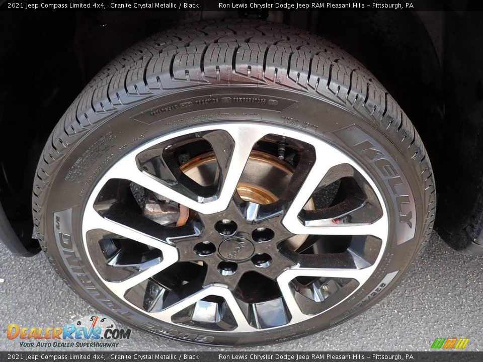 2021 Jeep Compass Limited 4x4 Granite Crystal Metallic / Black Photo #10