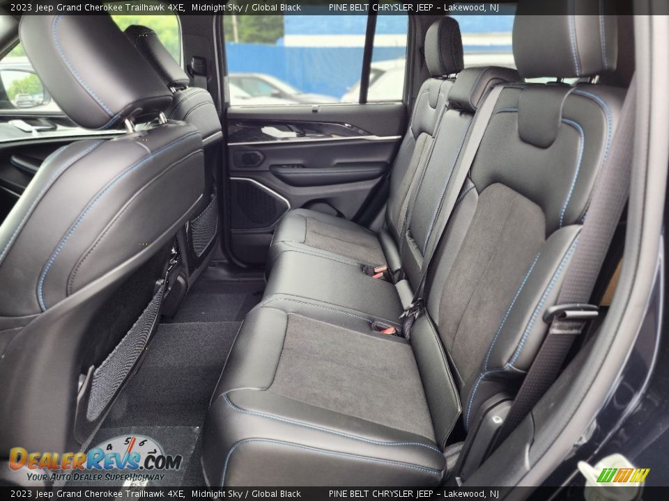 Rear Seat of 2023 Jeep Grand Cherokee Trailhawk 4XE Photo #7