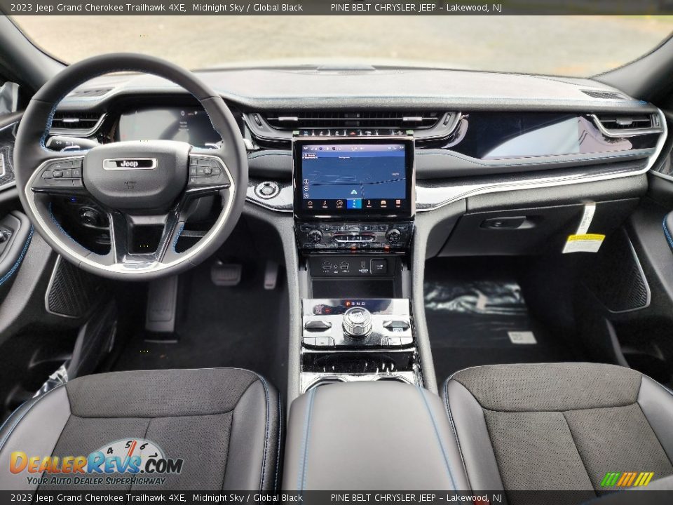 Dashboard of 2023 Jeep Grand Cherokee Trailhawk 4XE Photo #9