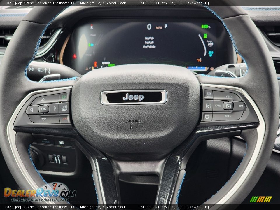 2023 Jeep Grand Cherokee Trailhawk 4XE Steering Wheel Photo #13