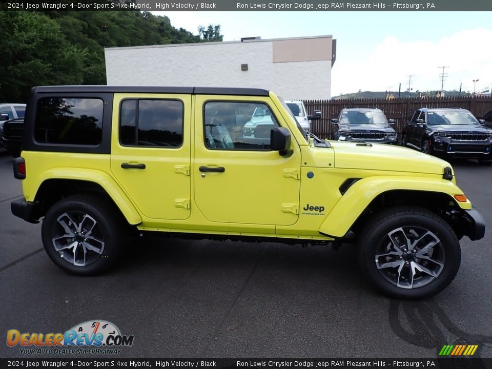 High Velocity 2024 Jeep Wrangler 4-Door Sport S 4xe Hybrid Photo #7