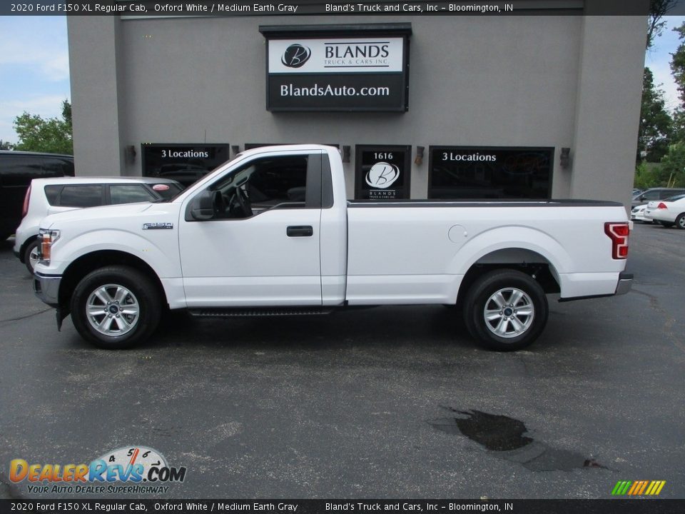 2020 Ford F150 XL Regular Cab Oxford White / Medium Earth Gray Photo #1