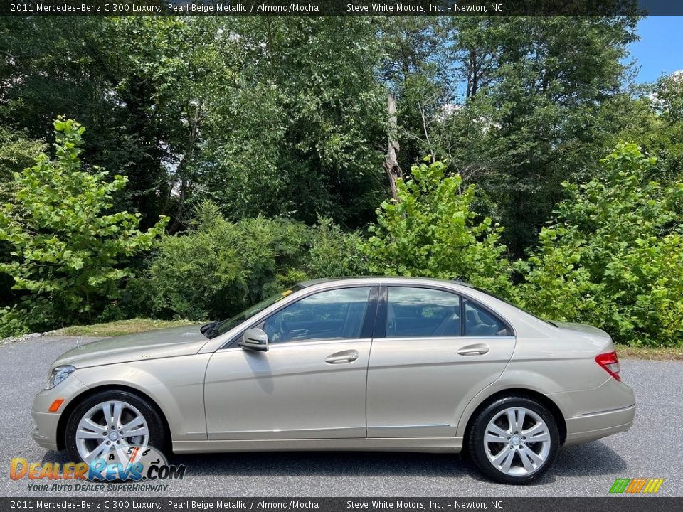 2011 Mercedes-Benz C 300 Luxury Pearl Beige Metallic / Almond/Mocha Photo #1