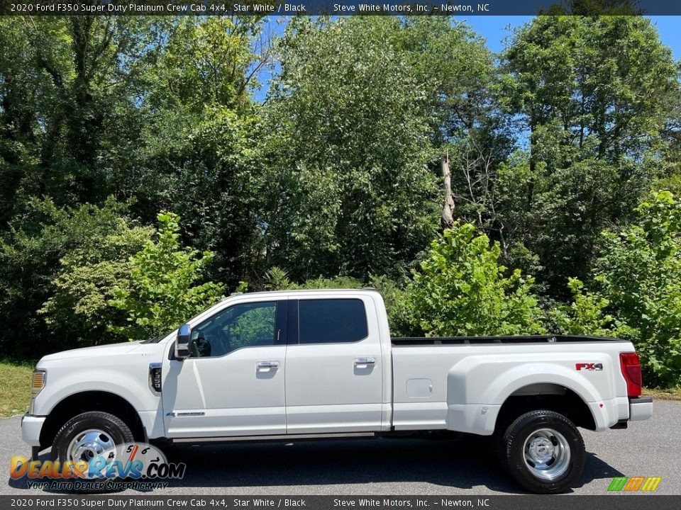 Star White 2020 Ford F350 Super Duty Platinum Crew Cab 4x4 Photo #1