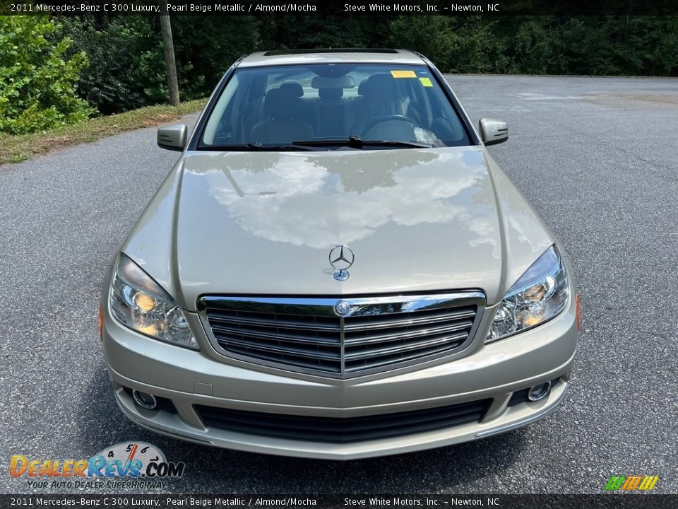 2011 Mercedes-Benz C 300 Luxury Pearl Beige Metallic / Almond/Mocha Photo #3