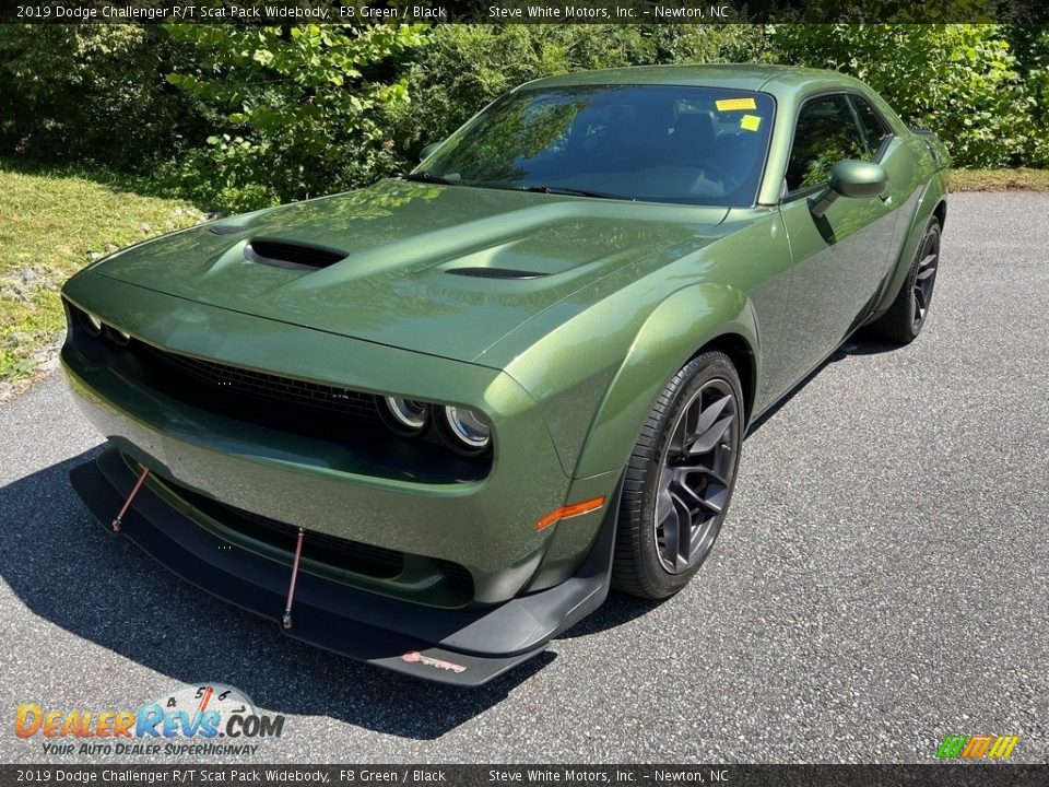 2019 Dodge Challenger R/T Scat Pack Widebody F8 Green / Black Photo #3