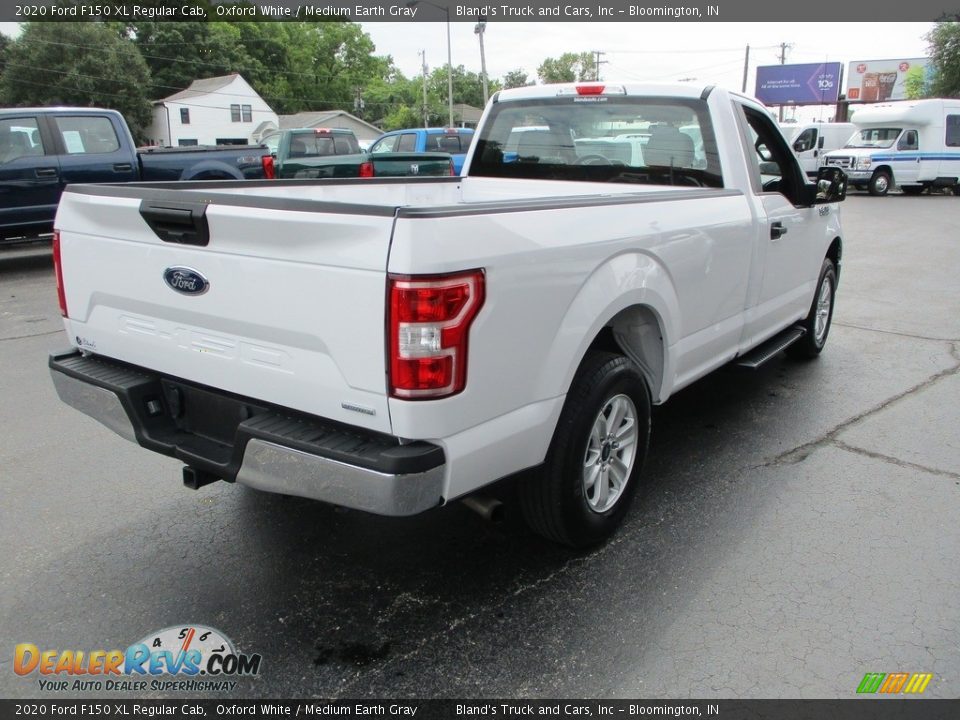 2020 Ford F150 XL Regular Cab Oxford White / Medium Earth Gray Photo #4