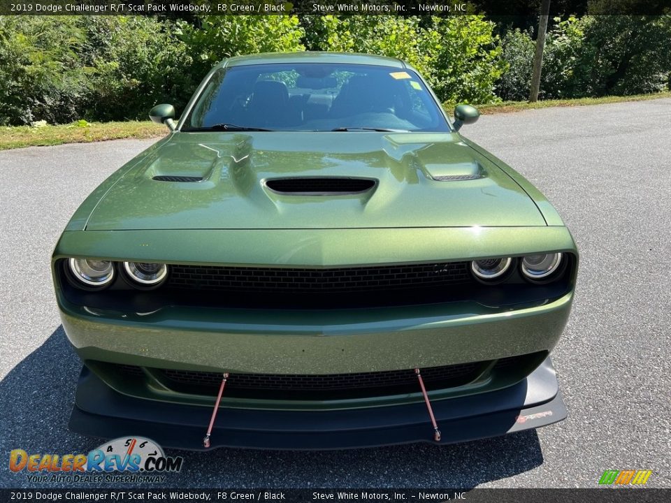 2019 Dodge Challenger R/T Scat Pack Widebody F8 Green / Black Photo #4