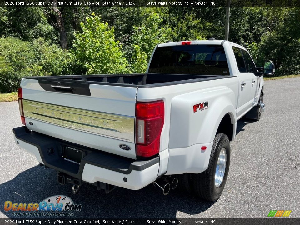 Star White 2020 Ford F350 Super Duty Platinum Crew Cab 4x4 Photo #7