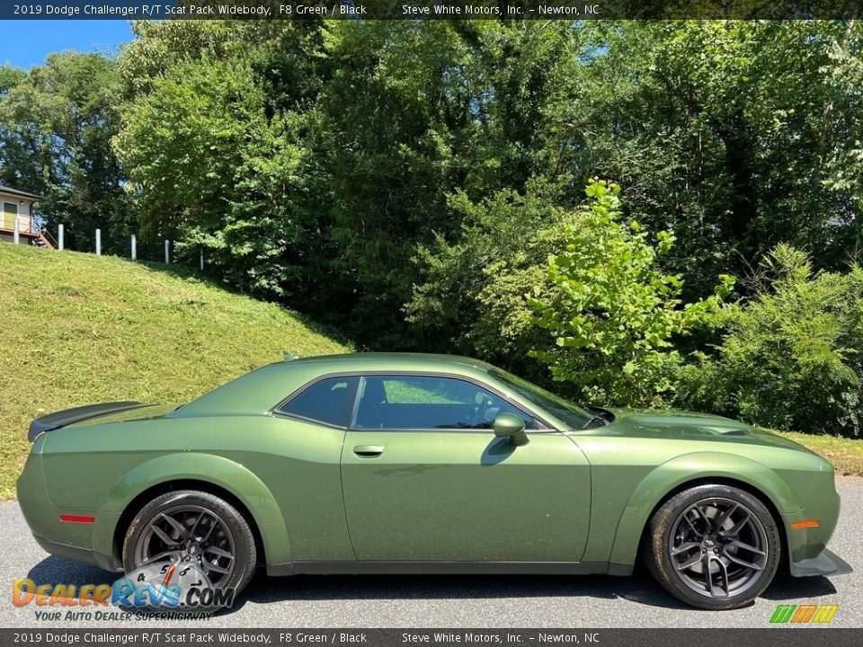 2019 Dodge Challenger R/T Scat Pack Widebody F8 Green / Black Photo #6