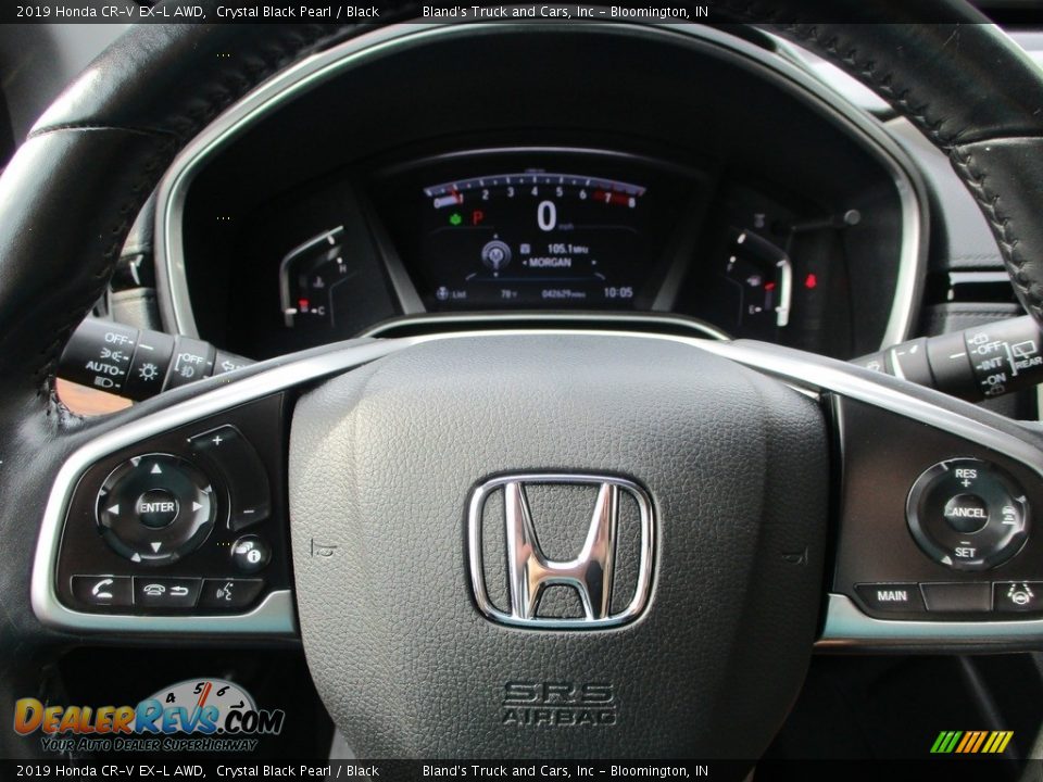 2019 Honda CR-V EX-L AWD Steering Wheel Photo #15