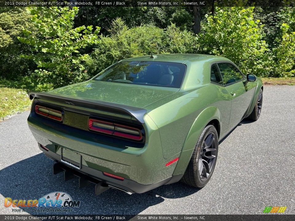 2019 Dodge Challenger R/T Scat Pack Widebody F8 Green / Black Photo #7