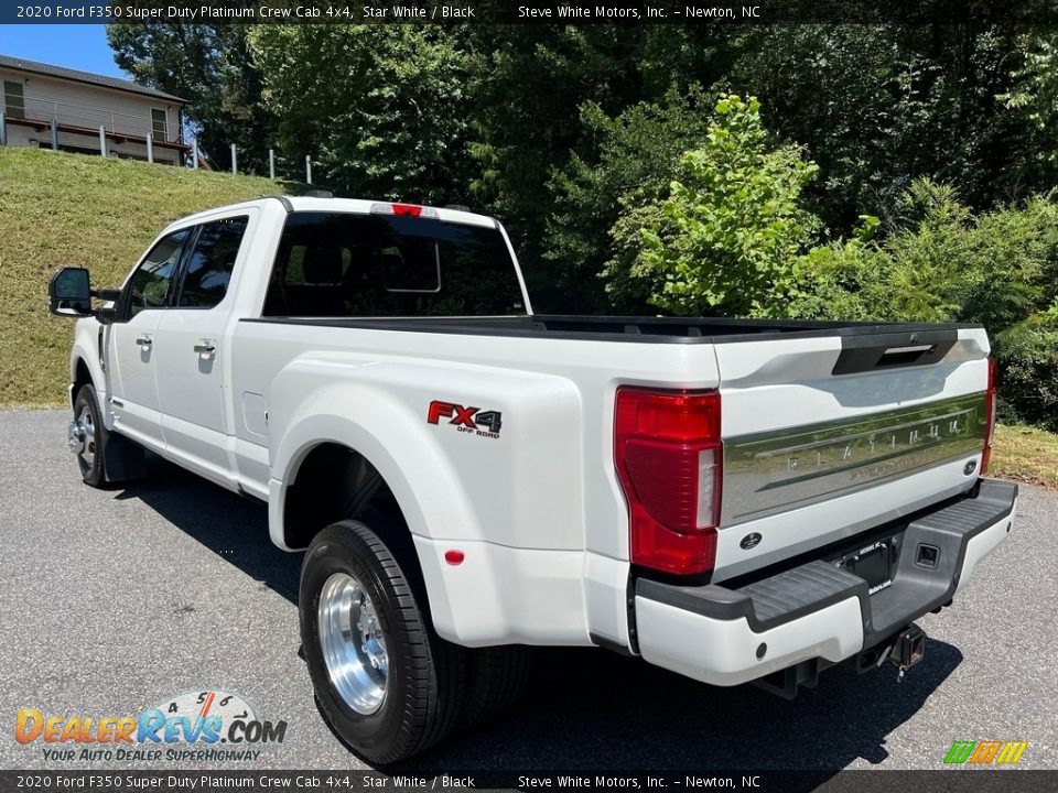 Star White 2020 Ford F350 Super Duty Platinum Crew Cab 4x4 Photo #12