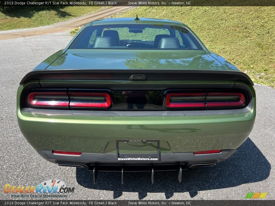 2019 Dodge Challenger R/T Scat Pack Widebody F8 Green / Black Photo #8