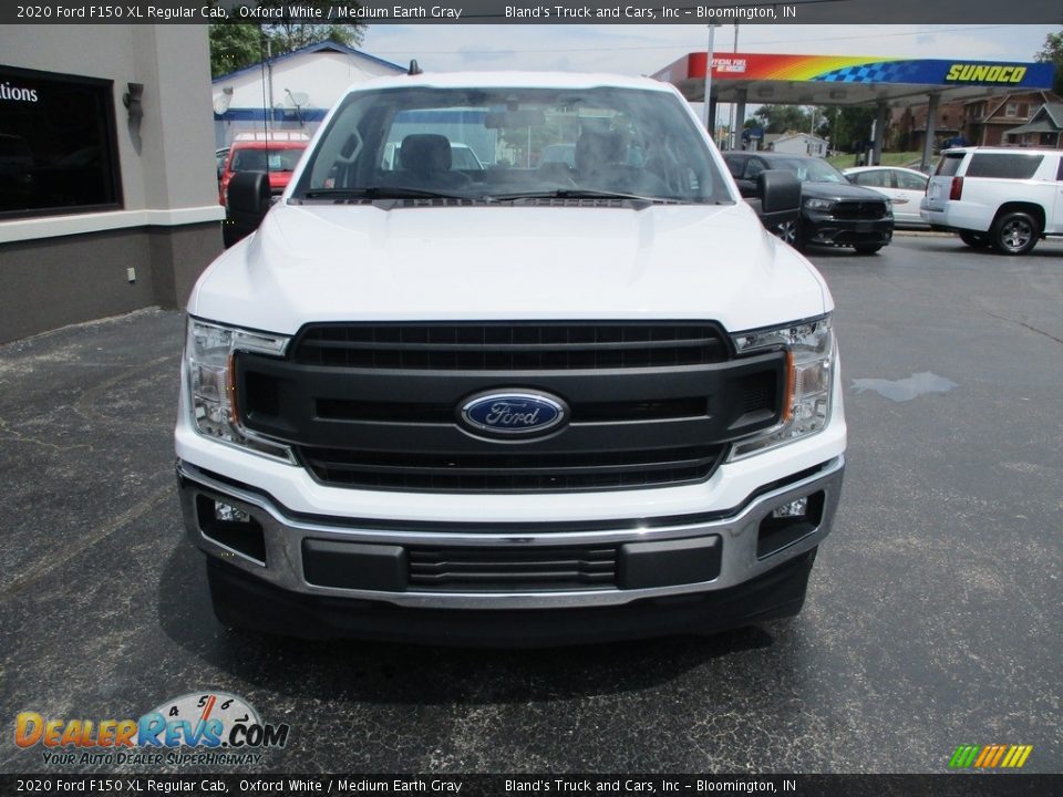 2020 Ford F150 XL Regular Cab Oxford White / Medium Earth Gray Photo #22