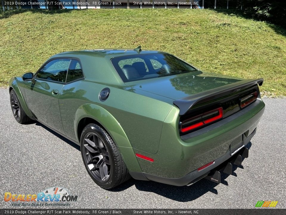 2019 Dodge Challenger R/T Scat Pack Widebody F8 Green / Black Photo #9