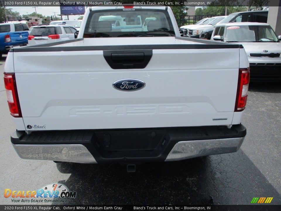 2020 Ford F150 XL Regular Cab Oxford White / Medium Earth Gray Photo #26