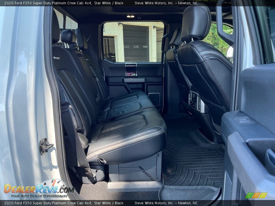 2020 Ford F350 Super Duty Platinum Crew Cab 4x4 Star White / Black Photo #22