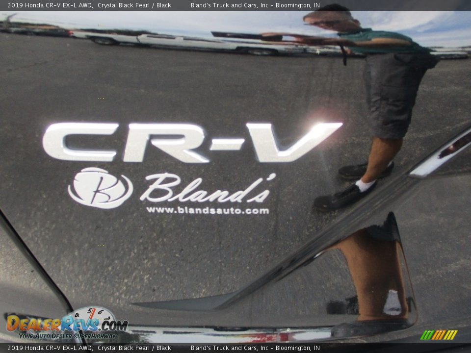 2019 Honda CR-V EX-L AWD Crystal Black Pearl / Black Photo #33
