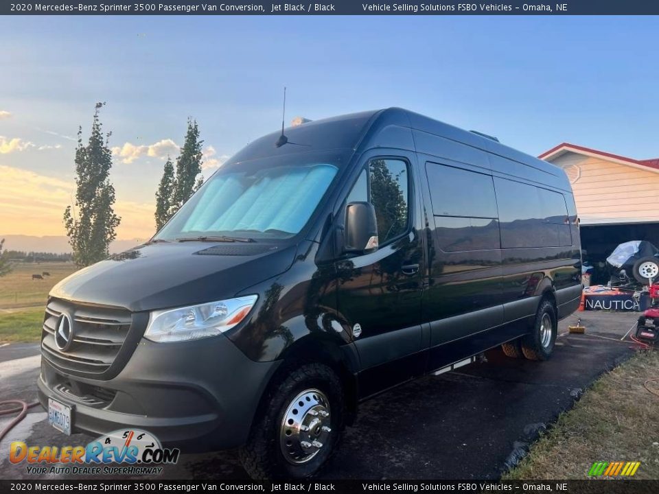 2020 Mercedes-Benz Sprinter 3500 Passenger Van Conversion Jet Black / Black Photo #1