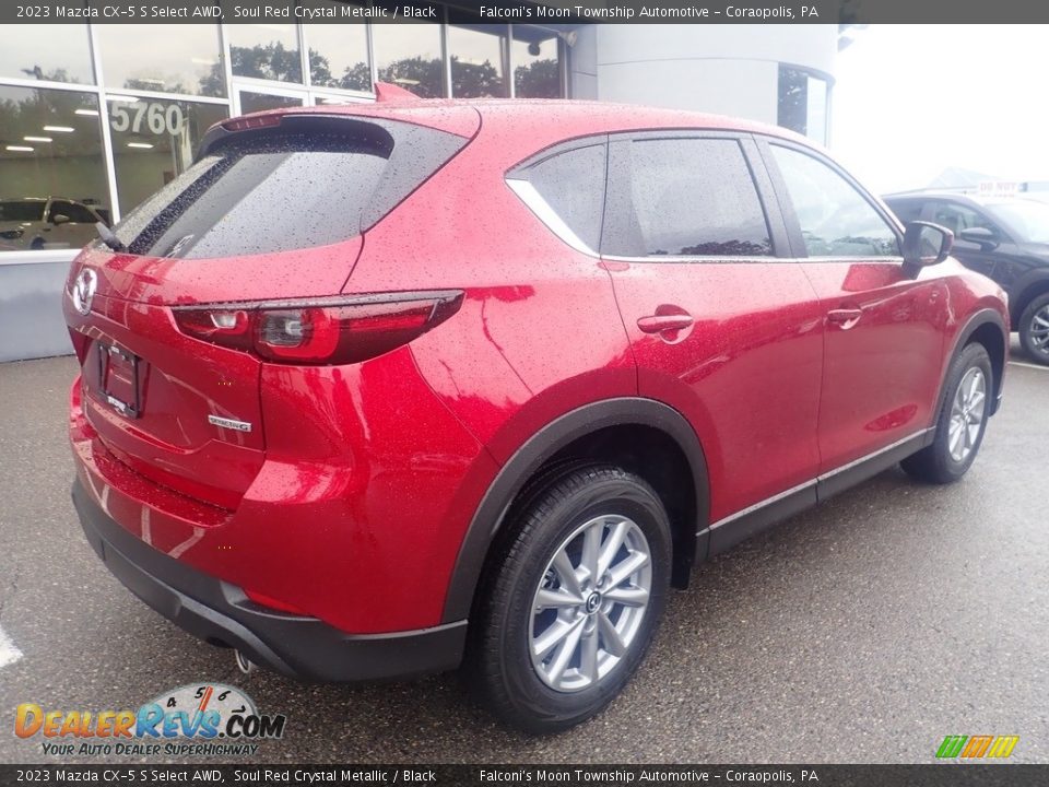 2023 Mazda CX-5 S Select AWD Soul Red Crystal Metallic / Black Photo #2