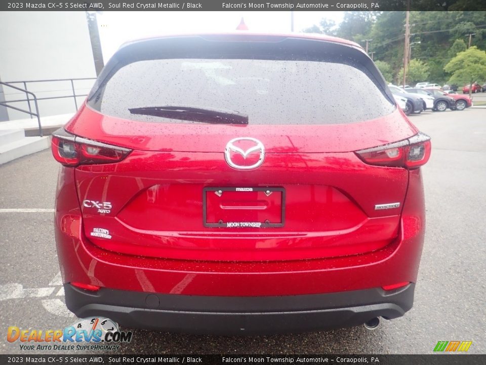 2023 Mazda CX-5 S Select AWD Soul Red Crystal Metallic / Black Photo #3